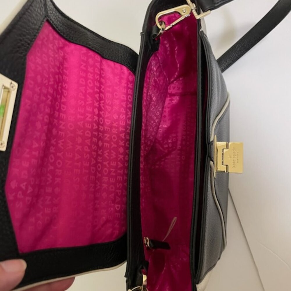 Kate Spade Black and White Crossbody Bag - Picture 4 of 6